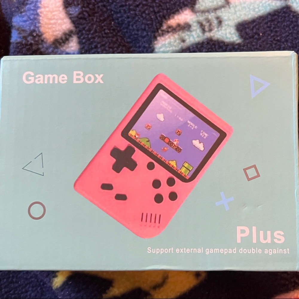 Game Box Plus Blue Handheld Console (see pictures) New